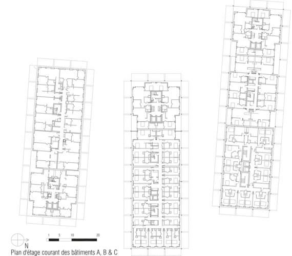 Anne Démians (brevet déposé avec ICADE / IDI, Immeuble à destination indéterminée), Black Swans, Strasbourg (FR), 2019