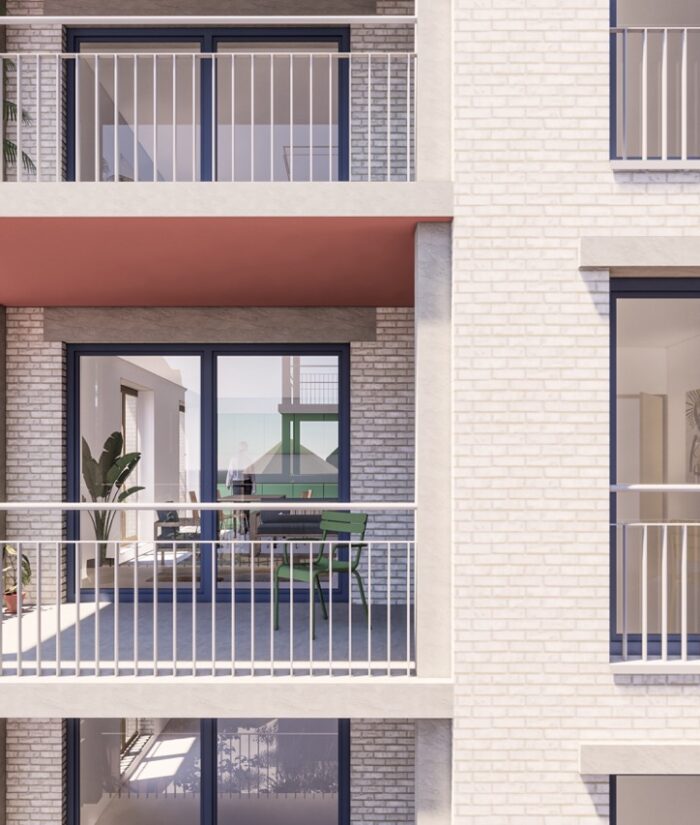 Dans le projet gagnant de Czvek Rigby – Vers.a, la rue devient un lieu de rencontre avec des bancs et des jardins, décourageant ainsi la circulation automobile.